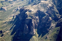 Aerial Photograph of Superstition Mountains