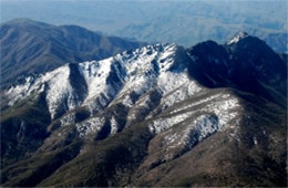 Aerial Photograph of Four Peaks Arizona