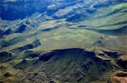 Aerial Photograph of Black Mesa
