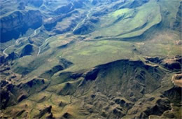 Aerial Photograph of Black Mesa