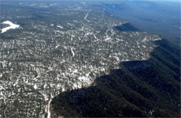 Aerial Photograph of Mogollon Rim