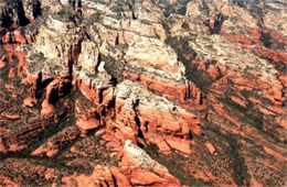 Aerial Photograph of Sedona Red Rock