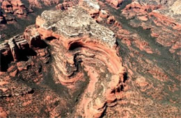 Aerial Photograph of Sedona Red Rock