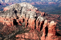 Aerial Photograph of Sedona Red Rock