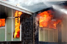 Firefighters Train at a Beach House Live Burn