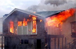 Beach House on Fire