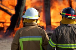 Firefighters Train at a Beach House Live Burn