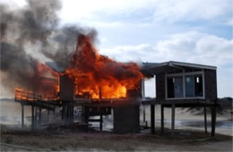 Beach House on Fire