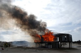 Beach House on Fire