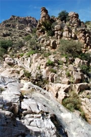 Arizona Hoodoos and Waterfall