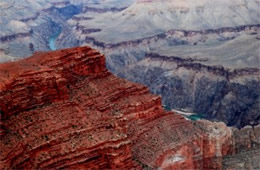 Colorado River from Grand Canyon Rim