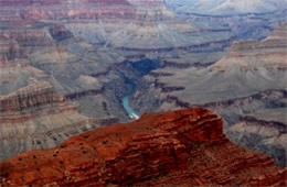 Colorado River from Grand Canyon Rim