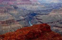 Colorado River from Grand Canyon Rim