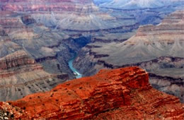 Colorado River from Grand Canyon Rim