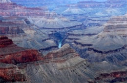 Colorado River from Grand Canyon Rim