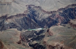 Colorado River from Grand Canyon Rim