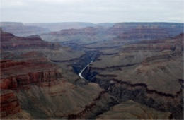 Colorado River from Grand Canyon Rim