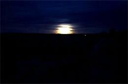 Moon Rise from Grand Canyon Rim