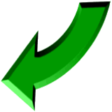 Green Curved Arrow - Four Phase Cycle