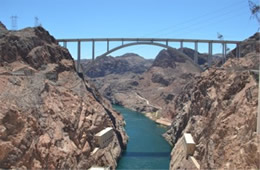 Colorado River at Hoover Dam