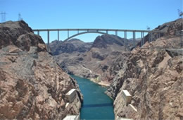 Colorado River at Hoover Dam