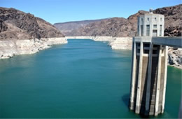 Colorado River at Hoover Dam