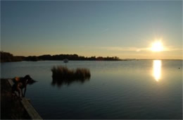 currituck sound sunset