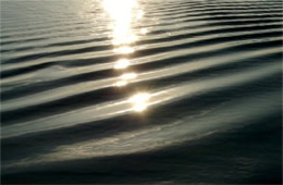 Sun Reflecting on Ripples