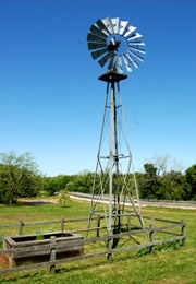 wind driven well pump