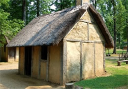 henricus settlement colonial house