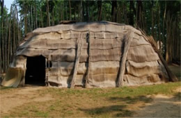 native american longhouse