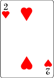 playing card two