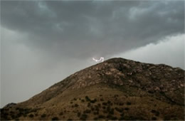 Lightning at Guadalupe Mountains National Park