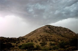 Thunderstorm Clouds at Guadalupe Mountains National Park