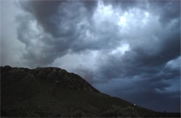 Thunderstorm Clouds at Guadalupe Mountains National Park