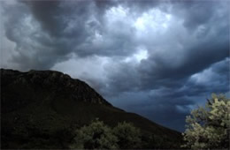 Thunderstorm Clouds at Guadalupe Mountains National Park