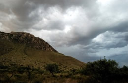 Thunderstorm Clouds at Guadalupe Mountains National Park