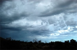 Thunderstorm Clouds at Guadalupe Mountains National Park