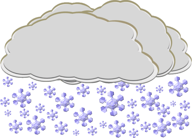 clipart snow clouds - photo #30