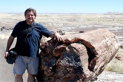 Me at the Petrified Forest